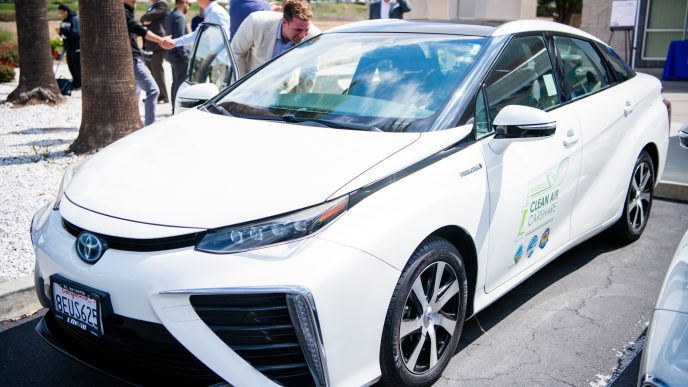 Riverside has a carbon-emission-free carsharing fleet.